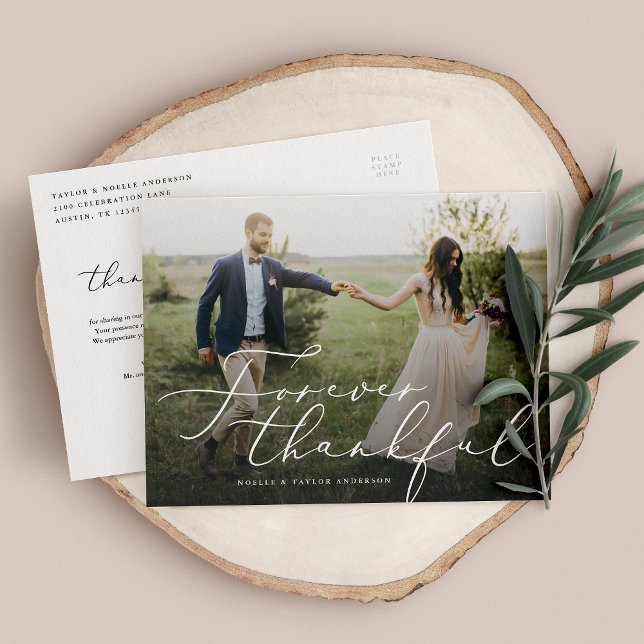 Für immer danke ich Ihnen Postcard Postkarte (Von Creator hochgeladen)