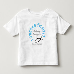 Für immer Familien-christliches Kleinkind T-shirt