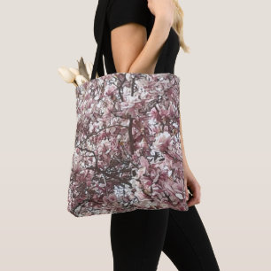 Für immer Frühlings-Magnolien-Taschen-Tasche Tasche