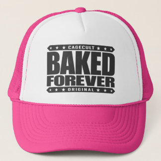 FÜR IMMER GEBACKEN - kämpfend während einer freien Truckerkappe