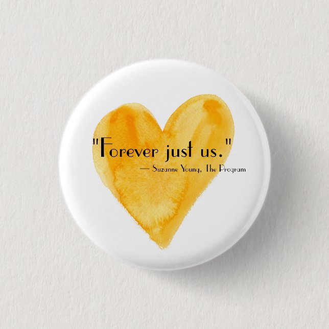 Für immer gerade wir button (Vorderseite)