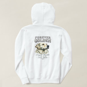 Für immer Golden Retriever Haustierliebhaber Desig Hoodie