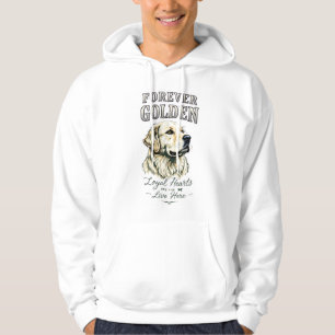 Für immer Golden Retriever Haustierliebhaber Desig Hoodie