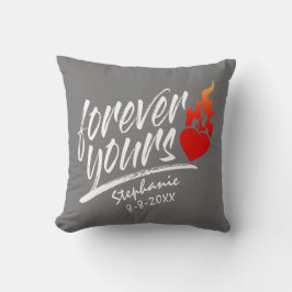 Für immer Ihr Individuelle Name Valentine | Dekoki Kissen