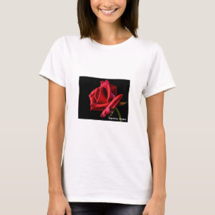 Für immer Ihre Rote Rose Frauen T - Shirt - Romant