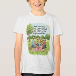 Für immer im T-Shirt unserer Herzfamilie Tri-Blend Shirt