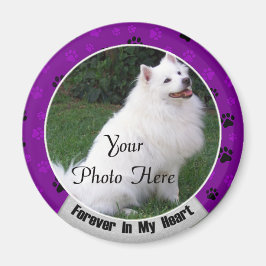 Für immer in meinem Herzen Hund oder Katzen-Gedäch Magnet