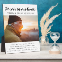 Für immer in unserem Herzen Foto Gedicht Tribut