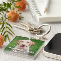 Für immer in unserem Herzen Haustier Hund Foto Kee