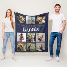 Für immer in unserem Herzen Pet Blue Memorial Keep