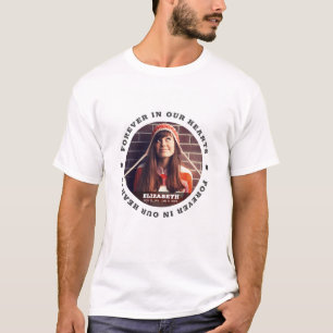 Für immer in unserem Herzen Simple Modern Custom  T-Shirt