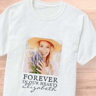Für immer in unserem Memorial für das einfache F T-Shirt