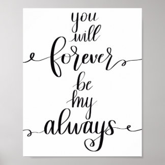 Für immer mein Poster