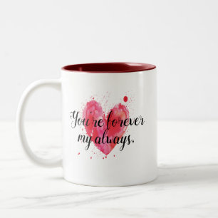 Für immer meine immer Tasse