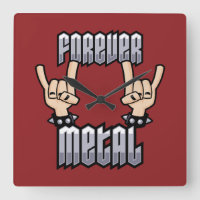 Für Immer Metal Heavy Metal Teufelshörner Handzeic