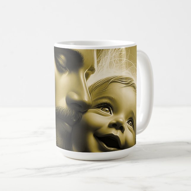 Für immer nach Liebe gebunden Kaffeetasse (VorderseiteRechts)