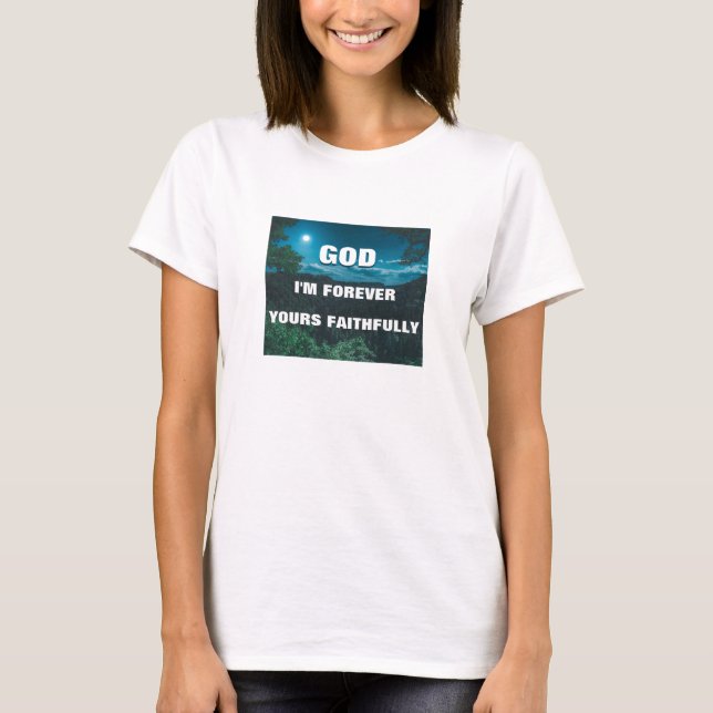 Für immer - Natur (Licht) T - Shirt (Vorderseite)