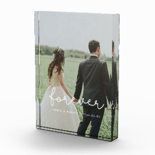 Für immer süße, verspielte Hochzeit Fotoblock