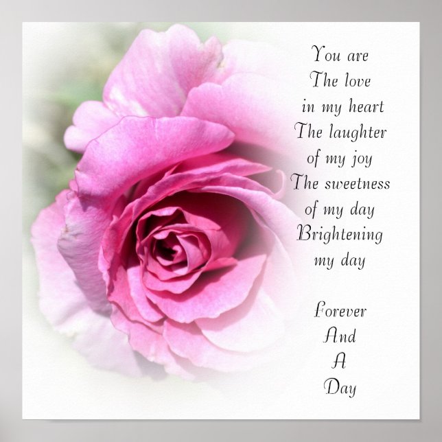 Für immer und ein Tagesplakat Poster (Vorne)