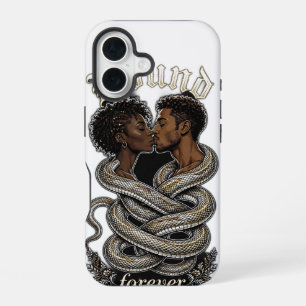Für immer verbunden Signature - Zazzle Tough Gloss iPhone 16 Hülle