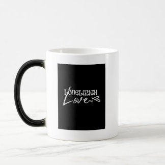 Für immer verliebt - Liebeszitat-Kaffeetasse Gesch Verwandlungstasse