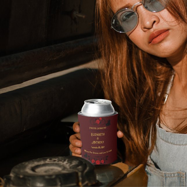 Für immer verzauberte Hochzeit Dosenkühler (Von Creator hochgeladen)