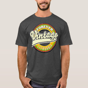 für immer vintage Litauen T-Shirt