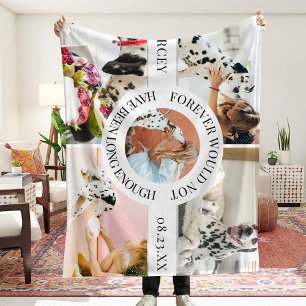 Für immer wäre nicht lange genug gewesen   Pet Los Fleecedecke