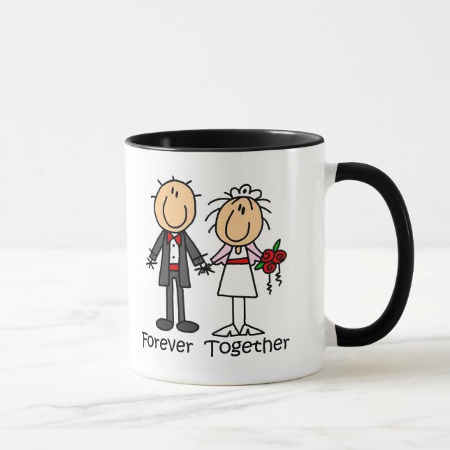 Für immer zusammen T - Shirts und Geschenke Tasse (Rechts)