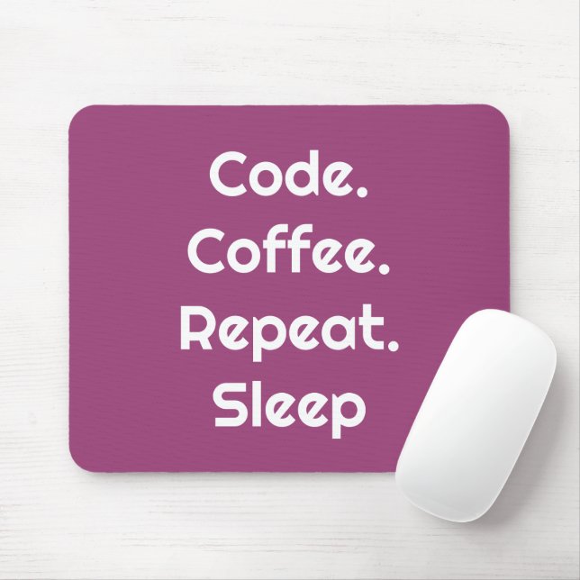 Für Ingenieure – Code. Kaffee. Schlafmauspad Mousepad (Mit Mouse)