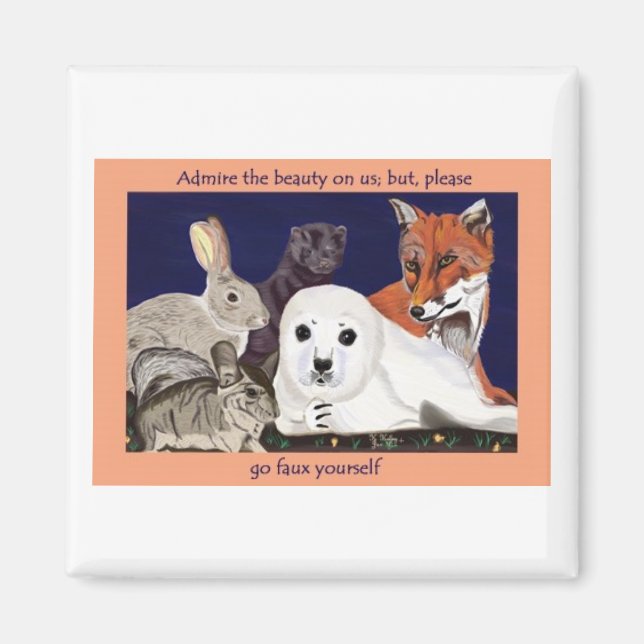 Fur ist für Wunder, nicht für Magnet. Magnet (Vorne)