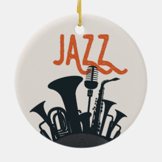 Für Jazzliebhaber. Keramik Ornament