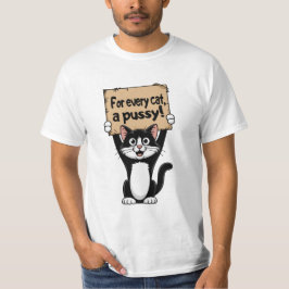 Für jede Katze, eine Fotze! T-Shirt