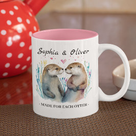 Für jede Liebe Valentinstag gemacht Zweifarbige Tasse