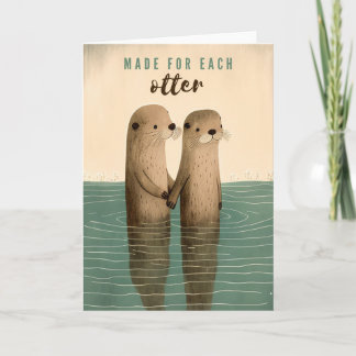 Für jeden Otter gemacht Karte