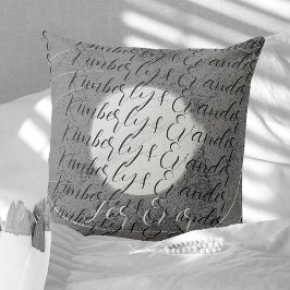 Für jedes Paar monochrome moderne Muster Kissen