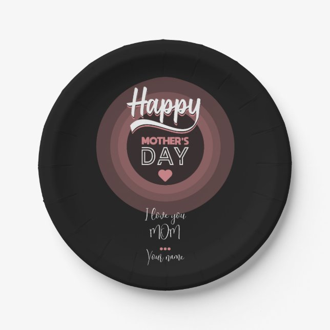 Für jemanden ganz besonders pappteller (Vorderseite)