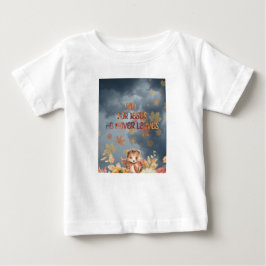 Für Jesus fällt er niemals Design Verlasst Baby T-shirt