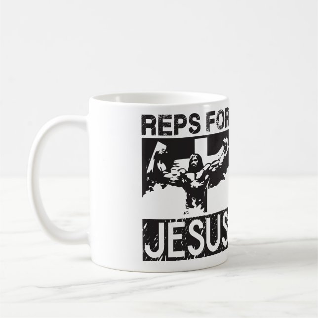Für Jesus Kaffeetasse (Links)
