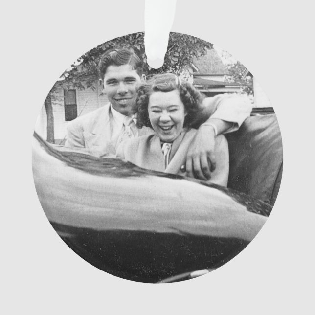 Für Judy und Cody - Doppel-mit Seiten versehene Ornament (Vorderseite)
