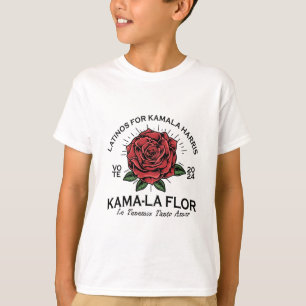 Für Kamala Harris 2024 stimmen Kama-la Flor Le Tem T-Shirt