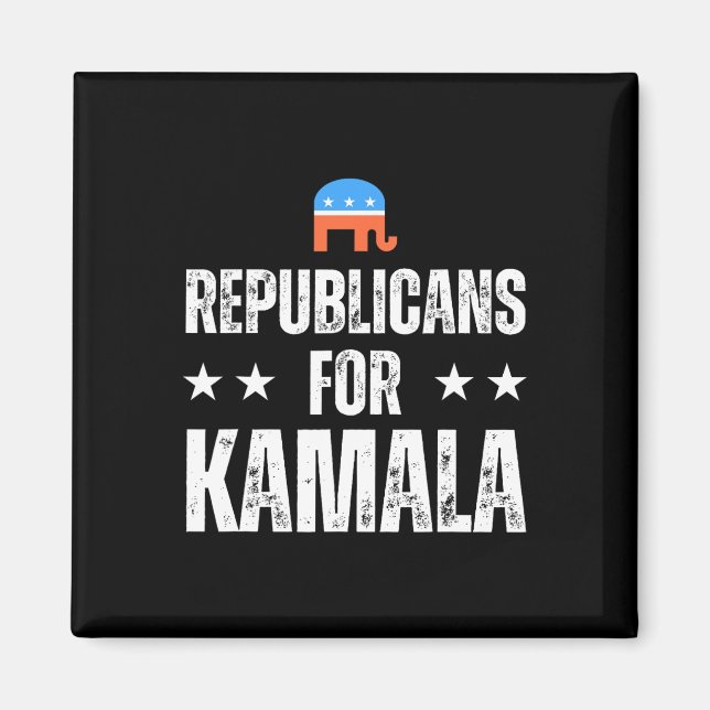 Für Kamala Harris Magnet (Vorne)