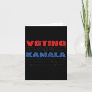 Für Kamala, nachdem er Joe Biden Trump 2024 Wom fa Karte