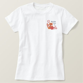 Fur Kids Besticktes T-Shirt