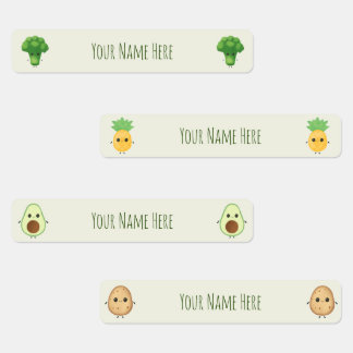 Für Kinder Personalisierter Name Etiketten