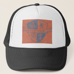 Für König-und Land-Rot-Logo Truckerkappe