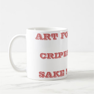 FÜR KUNST, WIE BILDER MIT WORTEN KAFFEETASSE