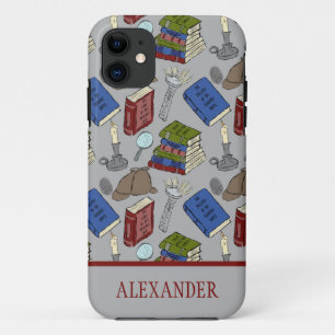 Für Leser Geheimnisse Bücher Gemustert Case-Mate iPhone Hülle