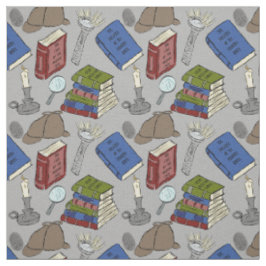 Für Leser Mystery Novels Bücher Gemustert Stoff