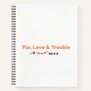 Für Liebe & Ärger Süßes Haustier Notizbuch